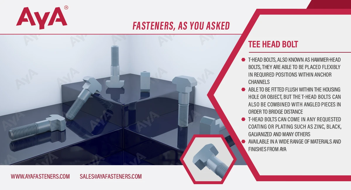 Tee Head Bolt-advantage
