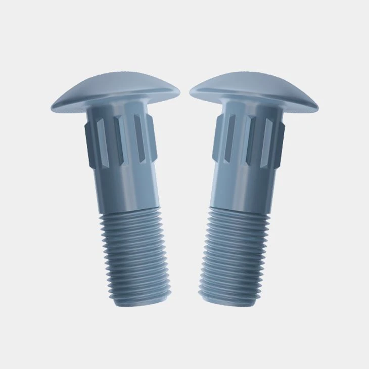 Round Head Ribbed Neck Bolt