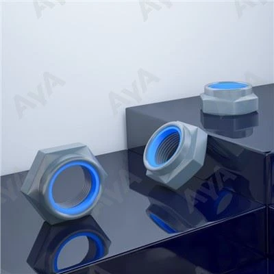 Nylon setzt Hex Lock nut